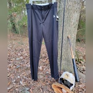 Mens Triple Stripe Open Bottom Adidas baseball pants